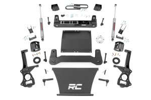 GMC Sierra 1500 Suspension Lift Kit - Front + Rear - Rough Country - 6-Inch Lift, Mono Leaf Rear, N3 Shocks - '25-'26 GMC Sierra 1500 Suspension Lift Kit - Front + Rear - Rough Country - 6-Inch Lift, Mono Leaf Rear, N3 Shocks - '25-'26